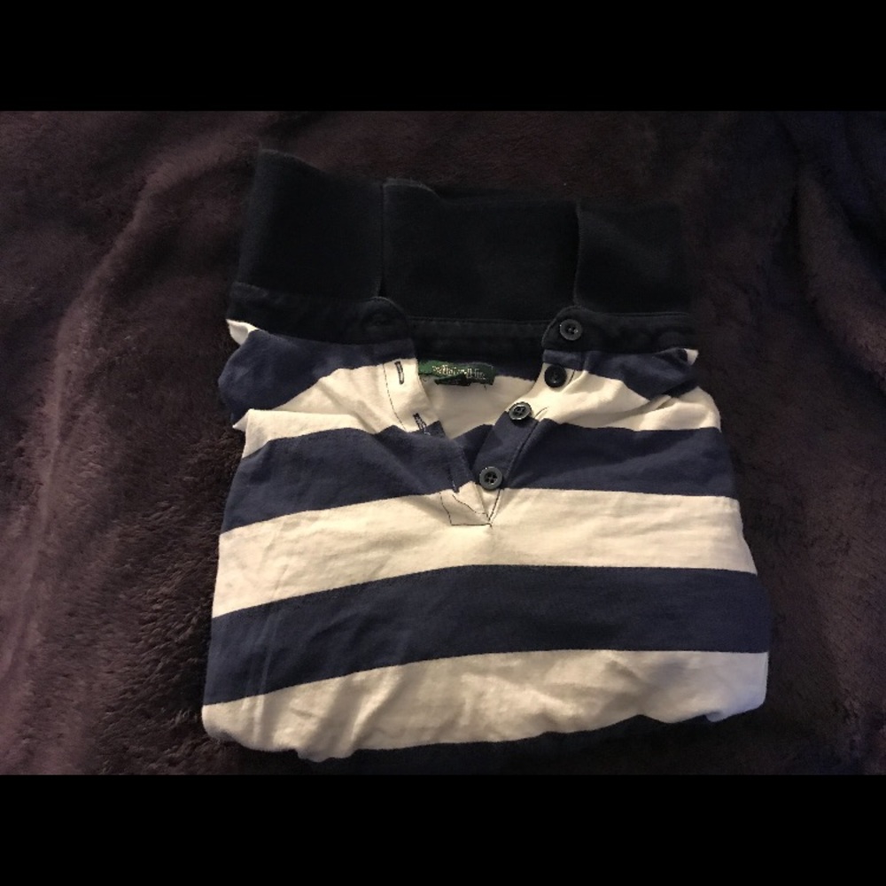 ☺️Striped long crop top